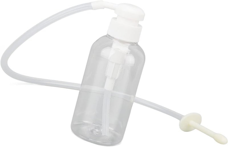 Vaginal Douche Cleaner, Reusable Vagina Kit Silicone with 2 Nozzle Tips for Home (300ml)